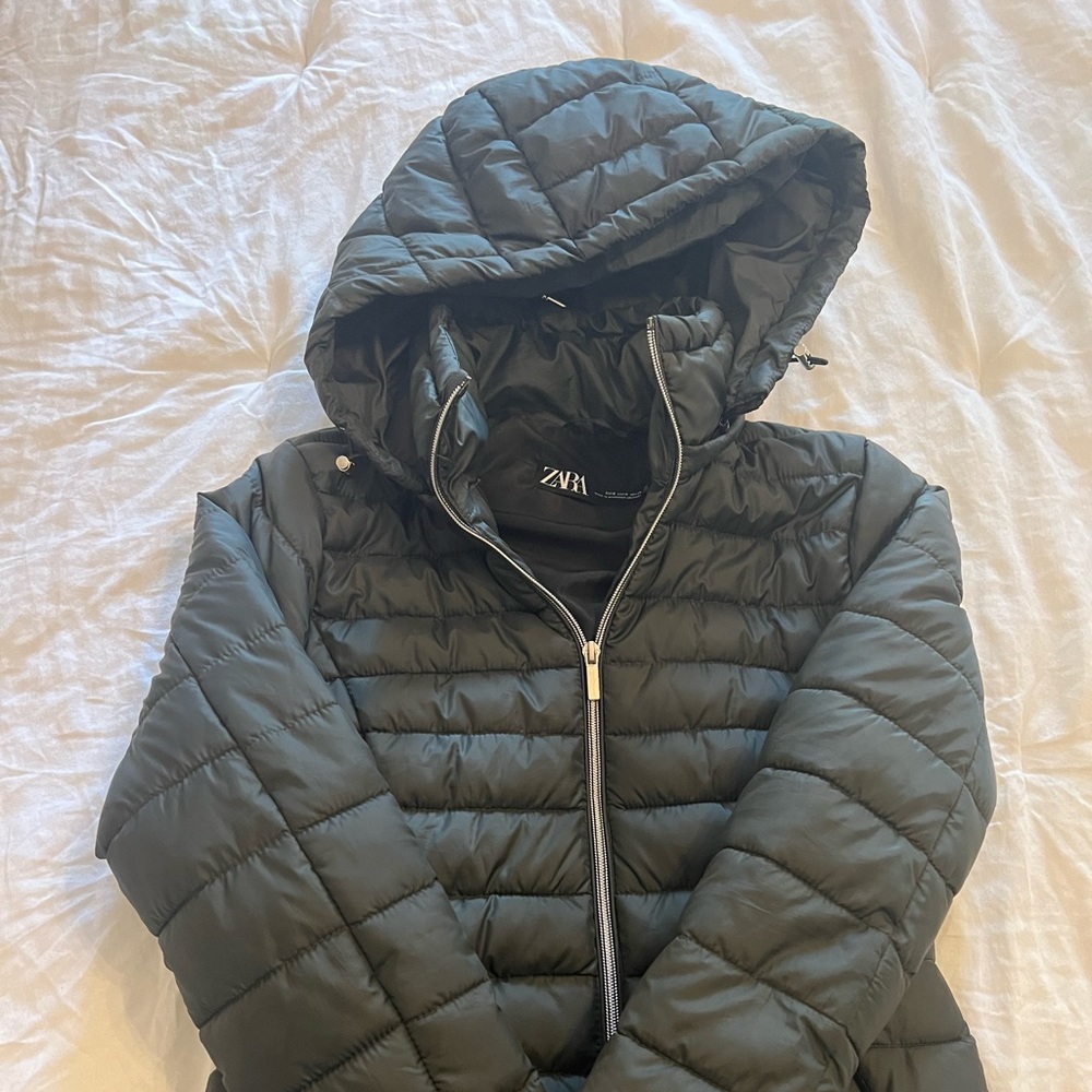 Zara puffer jacket